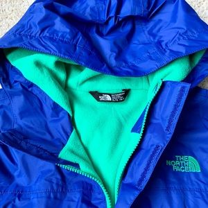 BOYS GIRLS KIDS THE NORTH FACE Spring Fall Windbreaker Water Resistant Jacket